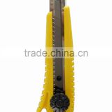 9/18mm width blade Utility Knife , sliding knife with plastic handle