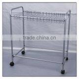 Rolling Pants Trolley Closet Space Saver & Organizer/Rolling Pants Trolley