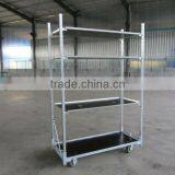 Flower Trolley.Danish Trolley.Display Trolley. Garden Tool Cart, Steel Rolling Trolley Tool cart.Greenhouse Cart