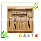 Quality-assured Bamboo Flatware Organizer thumbnail-1