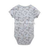 Best Sale Newborn Clothes Sleeveless 100% Cotton Baby Rompers For Boy thumbnail-2