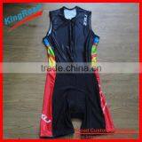 Custom High Quality Digital Sublimation Printing Triathlon Wetsuit Surf Sleeveless thumbnail-1