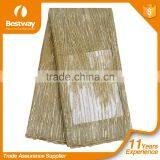 Soulmate French Lace Fabric High Quality African Tulle Lace Fabric With Sequin Cheap Nigerian Fabrics For Women FL0224-4 thumbnail-6