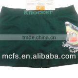 Best Quality and Fashion Design Seamless Boy's Navy Boxers thumbnail-1