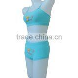 Nice Quality New Style Seamless Girl's Underwear Girl's Tank Top & Panty W/print thumbnail-2