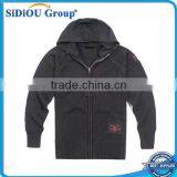 Men Plain Sweater Hoodies Jackets thumbnail-1