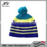 Unisex Winter Warm Hat New Thicken Wool Knit Beanie Cap thumbnail-2