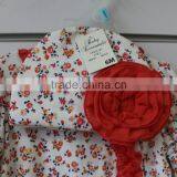 Cotton Lace Baby Romper Set With Cap thumbnail-2