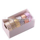 6 Colors Washi Paper Tape One Set Decoration Paper for Dairy thumbnail-4