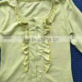 Mjy-132 Baby Girls Summer Clothing 2015 Fashion Baby Clothes Persnickety Remake Outfit Long Sleeve Shirt thumbnail-2