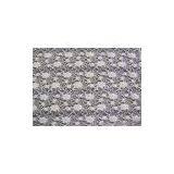 Ecological Standard White Brushed Lace Fabric For Wedding Dress CY-LQ0043