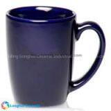 12oz Custom Curved Handle Java Promotional Ceramic Coffee Mug thumbnail-3