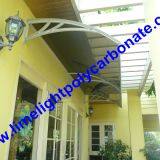 Polycarbonate Canopy, Door Awning, Door Canopy, Door Roof Canopy, DIY Canopy, PC Canopy, DIY Awning, Window Awning Shed thumbnail-3