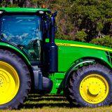 Cabin And Air Condition Agricultural Farm Tractor 75 Hp 4 WD 48KW