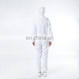 100%Polyester White Jumpsuit Food Processing Uniform thumbnail-4
