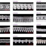 Elastic Black Dress Material 3 cm Nylon Lace Braid thumbnail-2