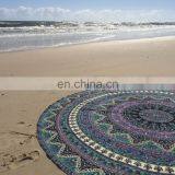 Mandala beach throw yoga mat