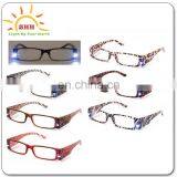 2016 High Qulity Led Light up Reading Glass for Old Man