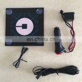 New Uber Glow Car Sticker With Rubber Suction Cup Attach on the Car Window DC3V USB DC12V Inverter thumbnail-4