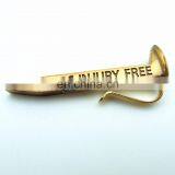 Wholesale Factory Directly Cheap Custom Metal SILVER Tie Bar thumbnail-2