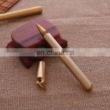 Different size EDC brass gel pen Smooth and matte keychain Brass Pen High-end promotional Gel pen