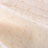 Swiss Voile White Cotton Fabrics Embroidered Bridal Lace Embroidery Fabric thumbnail-1