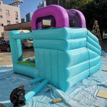 Hot Selling Waterslide With Splash Pool Bouncer Slde Water Cannons & Hose thumbnail-3