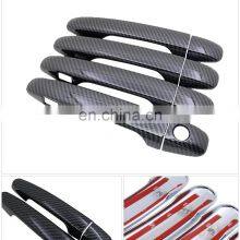 for Toyota Mark X X130 2010~2019 Exterior Carbon Fiber Door Handle Cover Catch Accessories 2011 2012 2013 2014 2016 2017 2018 thumbnail-2