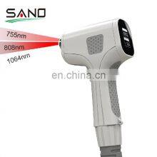 USA Laserbars 755nm 808nm 1064nm Triple Wave Mixed Laser Hair Removal Machine thumbnail-5