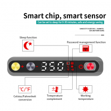 CXG E60S Electric Soldering Irons Adjustable Temperature Internal Heating Type Solder Iron Professional Welding Tools 220V 60W thumbnail-2