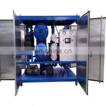 Double Stages Vacuum Transformer Oil Filtration Machine Transformer Oil Recycling Machine