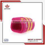 Factory Direct Sales Made in China Sports Custom Wrist Sweatband thumbnail-1