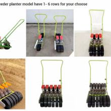 new hand-push vegetable seeder 1-6 rows Manual Hand Held Seeding Transplanter Vegetable Transplant Machine