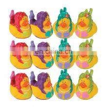 China Manufacturer Supplier Yellow Rubber Duck Squeaky Floating Bath Duck Toys for Toddlers Children thumbnail-5