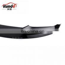 RD For BMW 5-series Sports Modified MP Sub Black Front Lip F10f18 Modified Bright Black Front Dumb Black Carbon Fiber Front Lip thumbnail-4