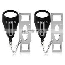 2020 Portable Door Lock Home Security Door Locker Hotel Safety Door Lock Travel Lock