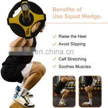 Cork Squat Wedge ,Squat Block for Weight Lifting, Slant Board for Squat/Deadlift/Yoga thumbnail-5