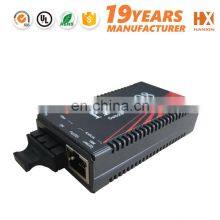 Industrial 100/1000Mb FTTH Gpon Singlemode RJ45 SFP Mini Fiber Optic Media Converter thumbnail-4