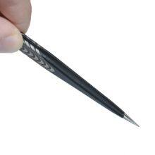 Stainless Steel Black Root Pollinating Forceps Fleshy Plant Elbow Household Tools Niezi Clip Anti-static ESD-11 Textured Tweezers thumbnail-3