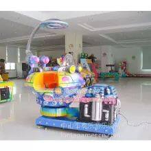 Guangdong Zhongshan Tai Le Play Children's Indoor Video Game Rocking Car Rocking Machine Waterproof Supermarket Business Circle Coin-operated Self-service Space Flying Saucer Lifting Rotation thumbnail-2
