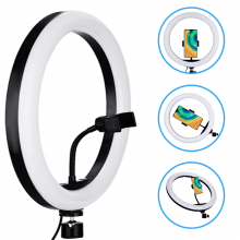 2023 New Style 12inch 360 Rotation Foldable Ring Light Selfie Ring Light for Mobile Ring Light Makeup thumbnail-4