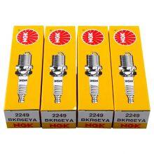 Fast Delivery Original Genuine N G K Spark Plug Nickel Alloy BKR6EYA 2249 Candle Car Engine Spark Plug thumbnail-2