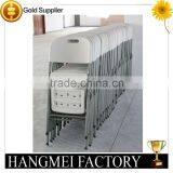 hot sale blow mold plastic folding wedding banquet foldable chair                        
                                                Quality Choice