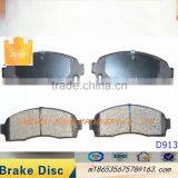 Free Copper Non-asbestos Loe Dusty Brake Pads for Car