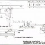 Distributor Brazil Door Closer Made by NEW STAR of Japanese Leading Manufacturer Company With Wonderful Reputation thumbnail-3