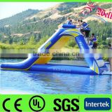 Summer hot sale lake inflatable water slides