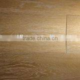 Hand-scraped European Oak White Grain Engineered Wide Plank Floors thumbnail-1