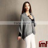 Mexican Poncho Cashmere Mongolia Knitted Cashmere Poncho thumbnail-4