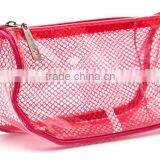 Travel Plaid Washing Bag PVC Transparent Cosmetic Bag With Handle Supplier's Choice thumbnail-4