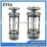LZB-FA100-25 glass tube flange rotameter,Water flow meter